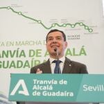 El presidente de la Junta de Andalucía, Juanma Moreno