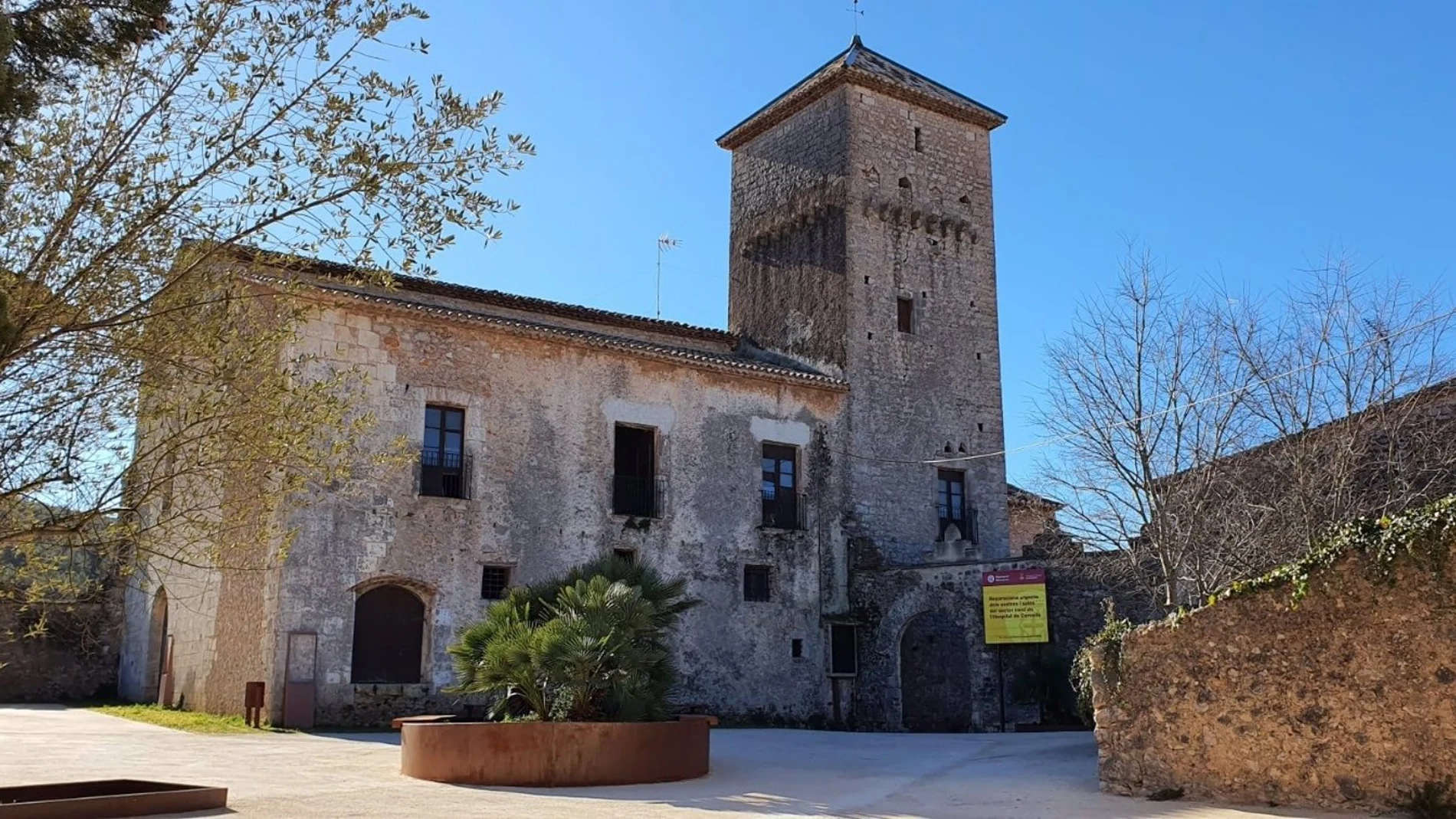 CATALUNYA.-Acaban las obras de rehabilitación del Hospital de Cervelló en Olesa de Bonesvalls (Barcelona)