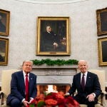 El presidente de los EEUU, Biden, recibe al presidente electo Trump en la Casa Blanca