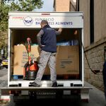 Temporal.- Barcelona recoge 77 toneladas de productos básicos para los afectados por la DANA