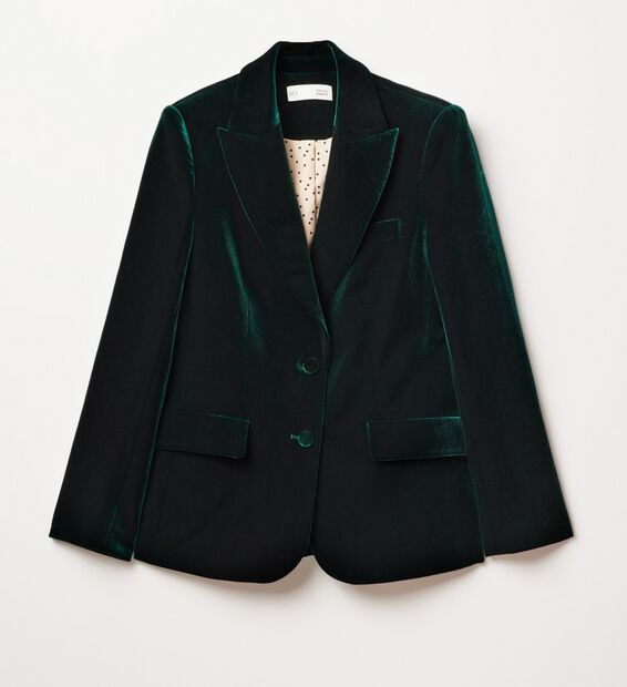 Blazer terciopelo.