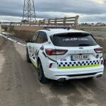 Acceso al río Andarax cortado por la Policía Local