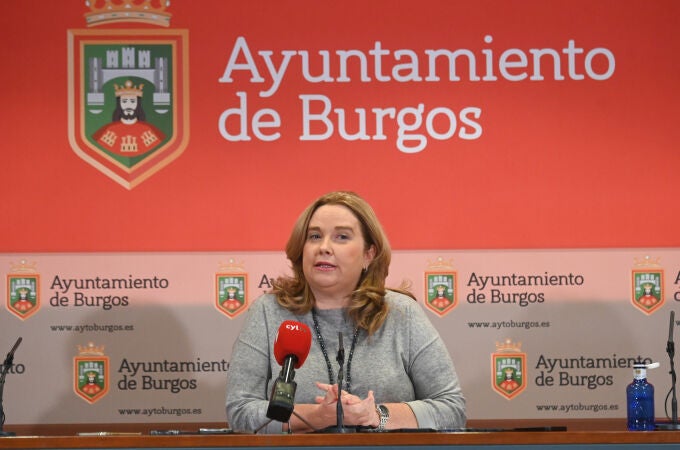 La alcaldesa de Burgos, Cristina Ayala