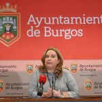 La alcaldesa de Burgos, Cristina Ayala