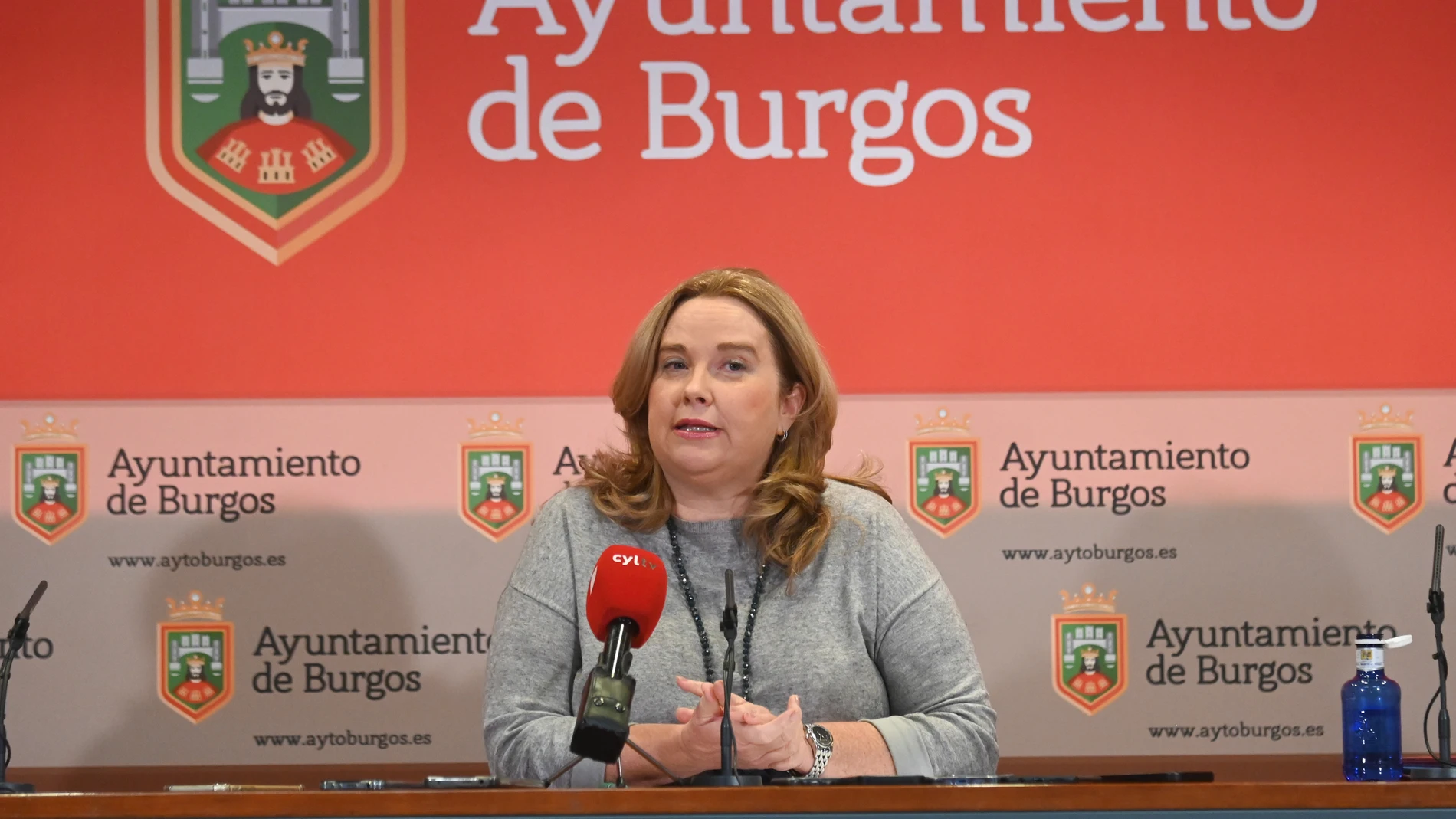 La alcaldesa de Burgos, Cristina Ayala