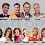 Los 14 concursantes de la segunda edición de "Bake off: Famosos al Horno"