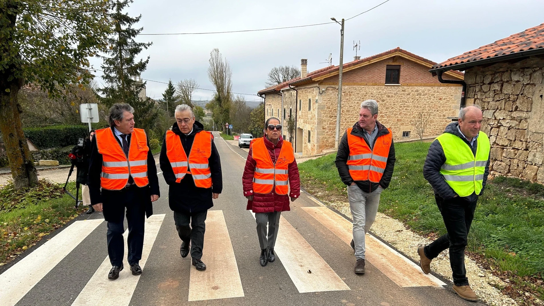 Visita a las obras