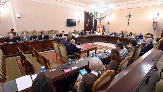 Pleno de la Diputación de Burgos en el que se han aprobado los Presupuestos para 2025