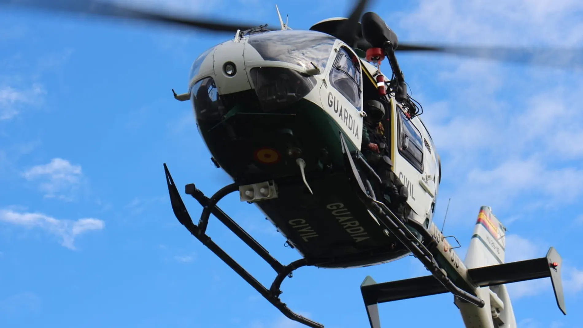 El nuevo helicóptero de la Guardia Civil.