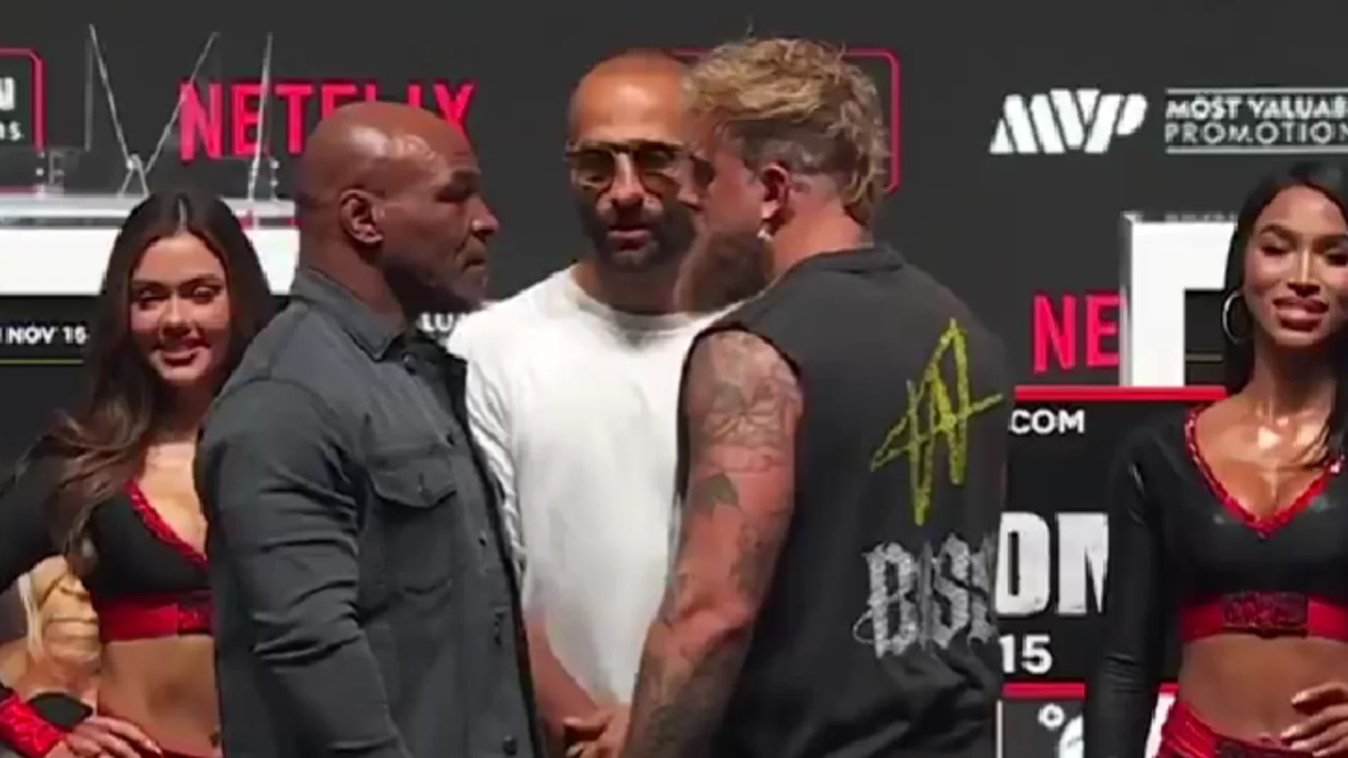 Mike Tyson advierte a Jake Paul en su último cara a cara: "No voy a perder"