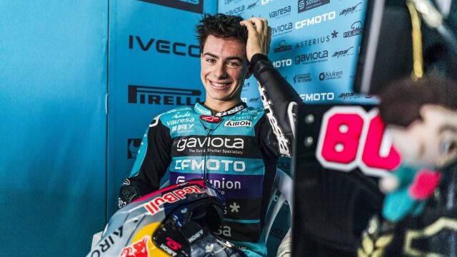 David Alonso, campeón del mundo de Moto3