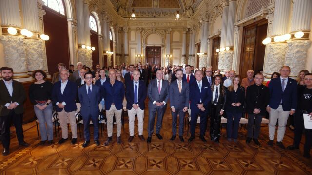 El alcalde de Valladolid, Jesús Julio Carnero, inaugura el acto ‘Embajadores Misión Valladolid, un compromiso de presente y futuro’