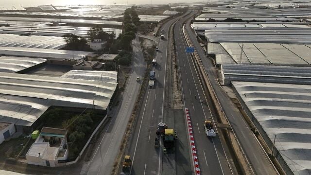 Reabren la circulación en la A-7 en Balanegra (Almería)