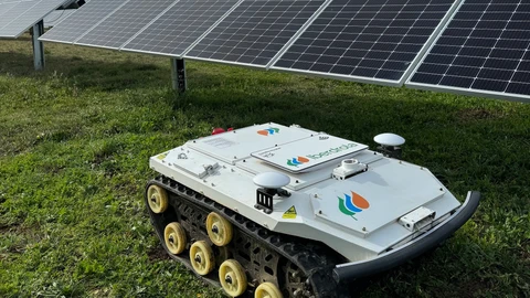 El robot castellano y leonés en la planta de Villarino