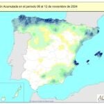 Las lluvias acumuladas desde octubre son un 50% superiores a su valor normal