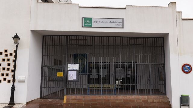 Un colegio cerrado en Coín (Málaga) por la DANA