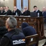 Última sesión de la vista oral del jucio con jurado popular contra Pau Rigo y tres acusados de planificar y ejecutar el robo en su casa de Porreres (Mallorca) en febrero de 2018, este viernes en la Audiencia Provincial de Palma de Mallorca.