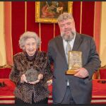 Los premiados Juan Luis Camacho y Camacho y Carmen Añón