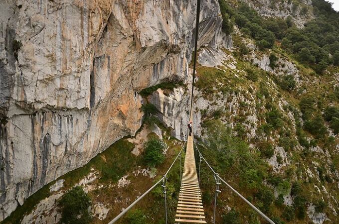 La escalera al cielo para los amantes de la montaña en Cantabria