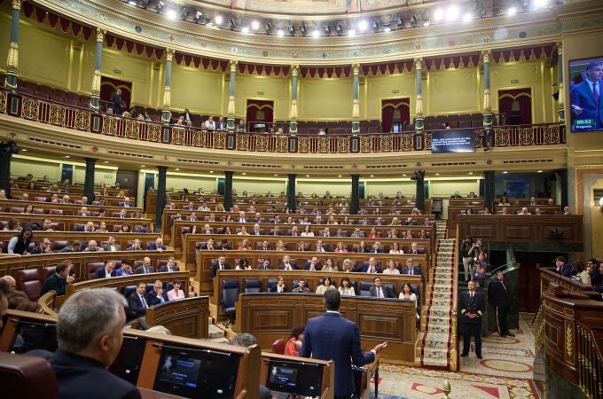 Vista general de una sesión de sesión de control al Gobierno, en el Congreso de los Diputados