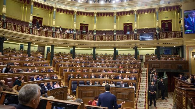 Vista general de una sesión de sesión de control al Gobierno, en el Congreso de los Diputados