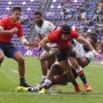 España planta cara y Valladolid vibra en la fiesta del rugby de Zorrilla