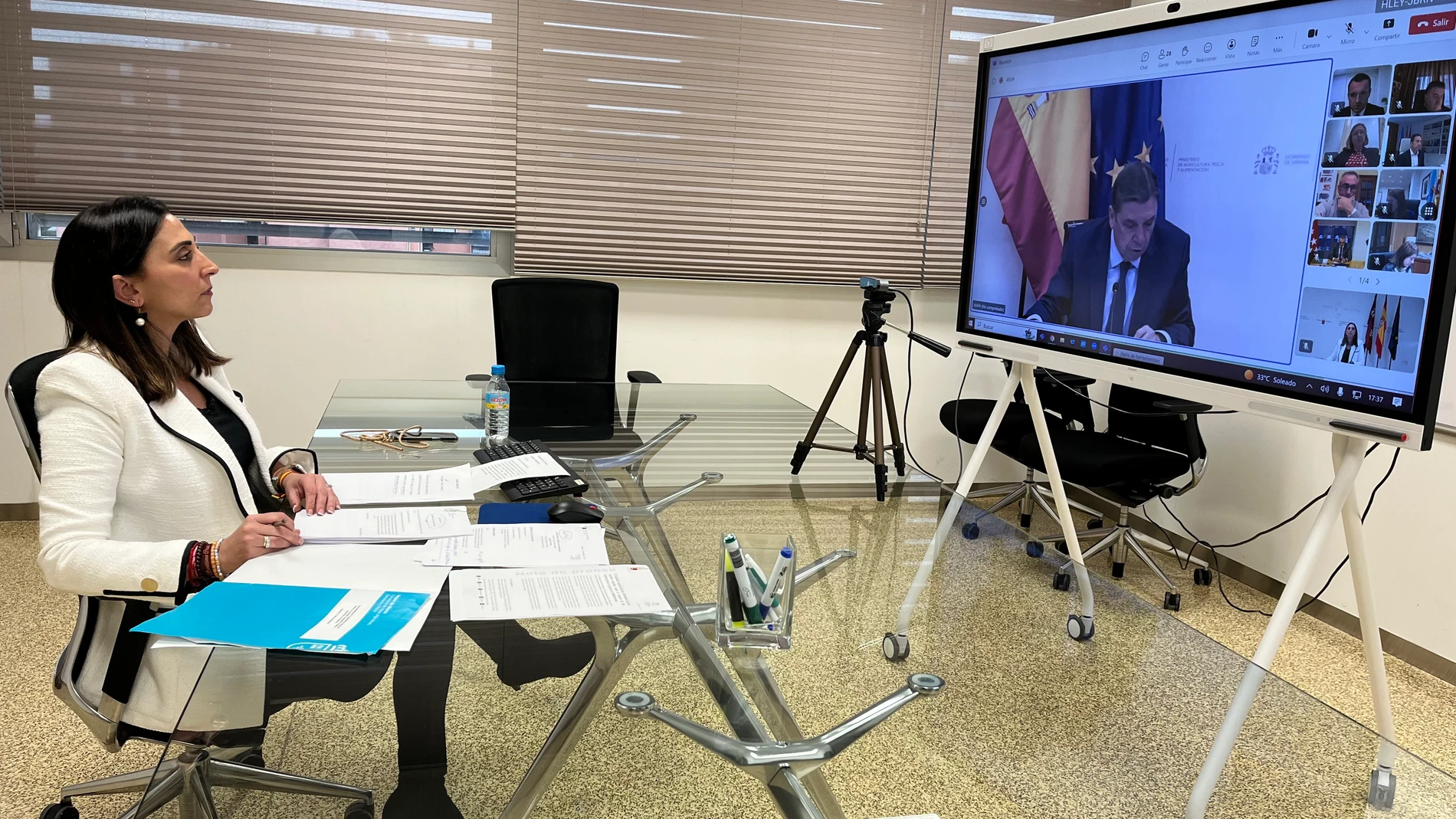 La consejera Sara Rubira ha pedido en la Conferencia Sectorial de Pesca que "se analice el impacto social y económico" de las medidas que se están adoptando