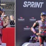 Pecco Bagnaia y Jorge Martín, tras la carrera Sprint de Barcelona