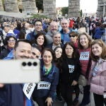 José Mazarías y Sanz Merino participan en la marcha solidaria
