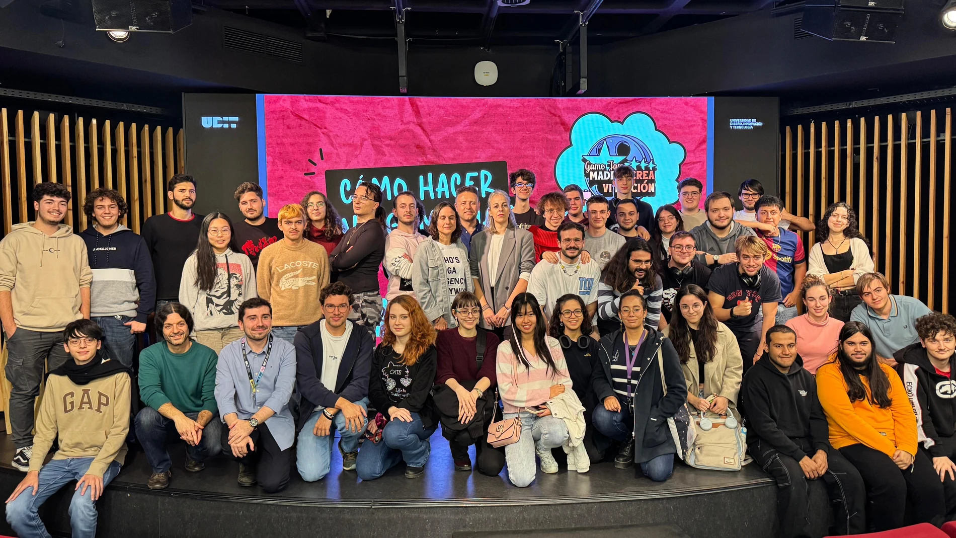 Presentación de la VI edición de Game Jam Madrid Crea