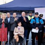 Carnero preside los actos de homenaje a las víctimas de accidentes de tráfico en Valladolid