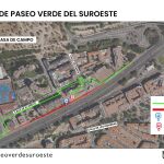 Localización del nuevo Paseo Verde del Sureste