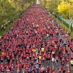 Carrera Ponle Freno en favor de las víctimas de accidentes de tráfico. © Jesús G. Feria. 