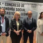 La consejera Leticia García inaugura el congreso junto a Juan Antonio Pedreño, Pablo Sánchez, Saturnina Moro, Emma Fernández y Miguel Santos