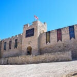 Entrada al castillo de Trigueros del Valle, en Valladolid