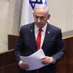 Israeli PM Netanyahu addresses Knesset