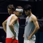 Rueda de prensa del equipo español de tenis previa a las finales de Copa Davis