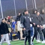 Brutal y vergonzosa pelea en el fútbol regional de Madrid: encapuchados con navajas a la fuga y ocho heridos