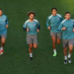 Entrenamiento del Atlético de Madrid