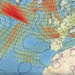 Una profunda borrasca va a generar vientos intensos en los próximos días