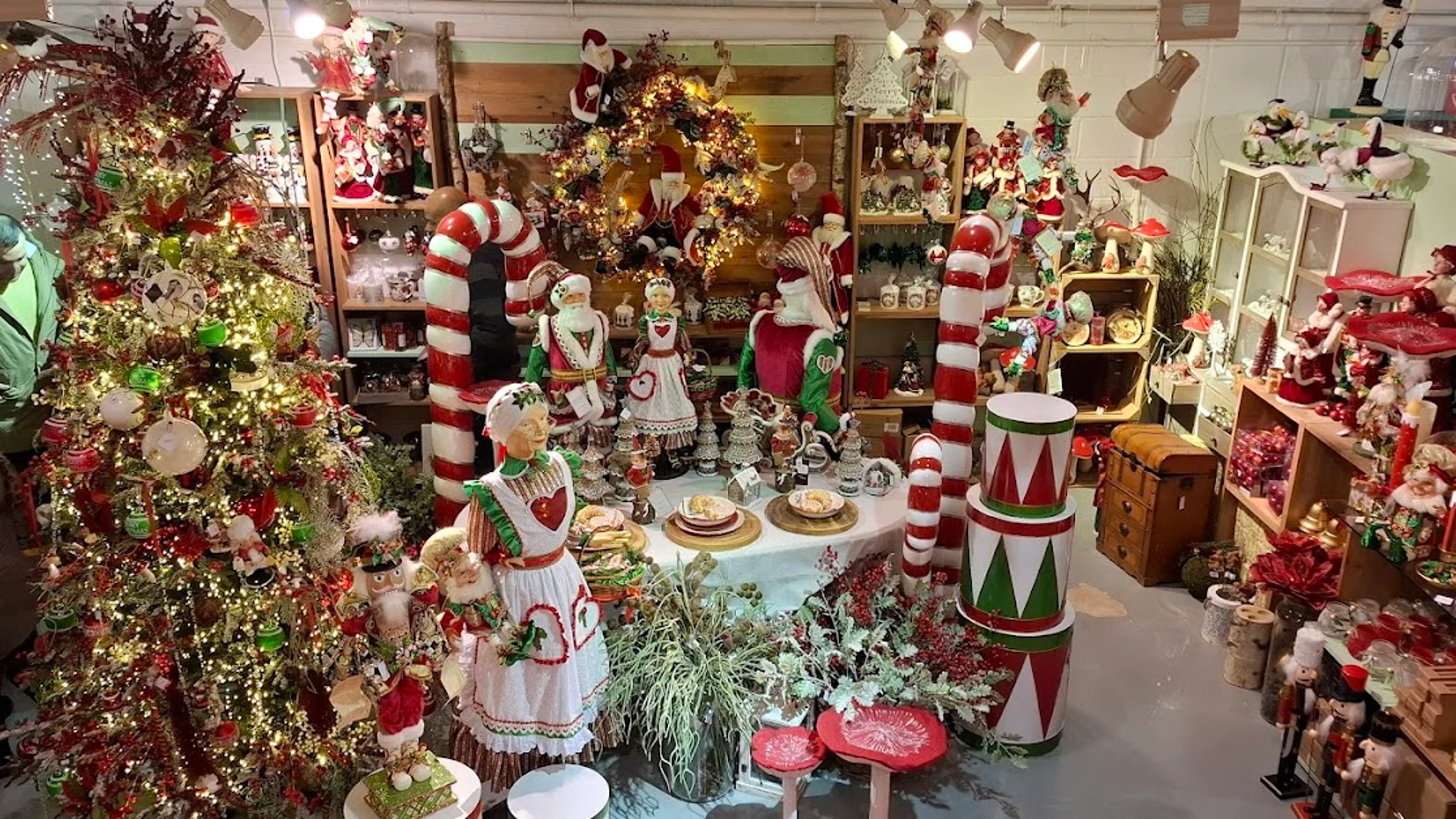 Así es la tienda de navidad más grande de España