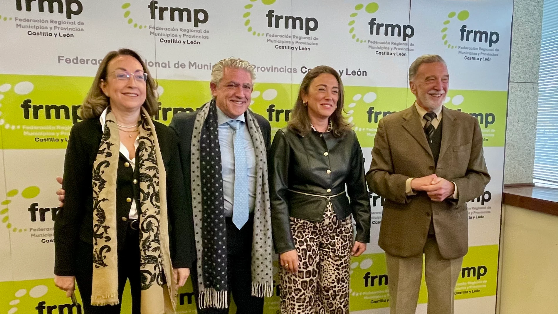 Ana Álvarez -Quiñones, José María Bravo, María González Corral y Miguel Alejo