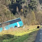 Dos muertos en un choque frontal entre un un camión y un autocar en el Pallars Sobirà