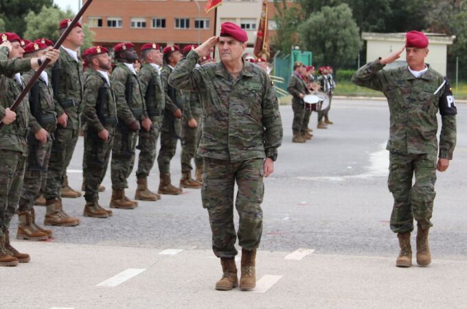 El teniente general (R) Gan Pampols, durante su étapa al frente del Cuartel General Terrestre de Alta Disponibilidad de Bétera