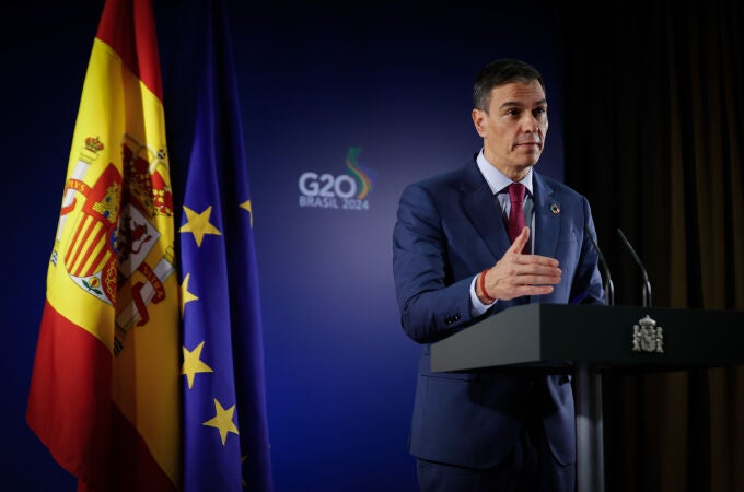 Rueda de prensa con el Presidente del Gobierno de España Pedro Sanchez