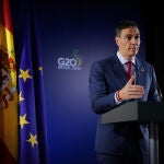 Rueda de prensa con el Presidente del Gobierno de España Pedro Sanchez