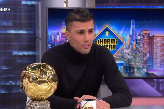 Rodri Hernández en 'El Hormiguero'