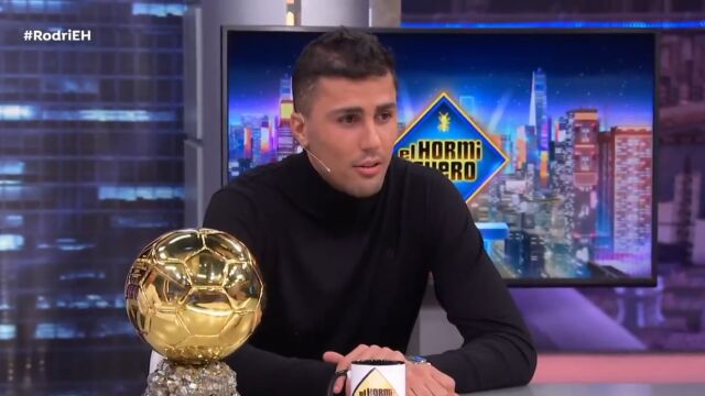 Rodri Hernández en 'El Hormiguero'