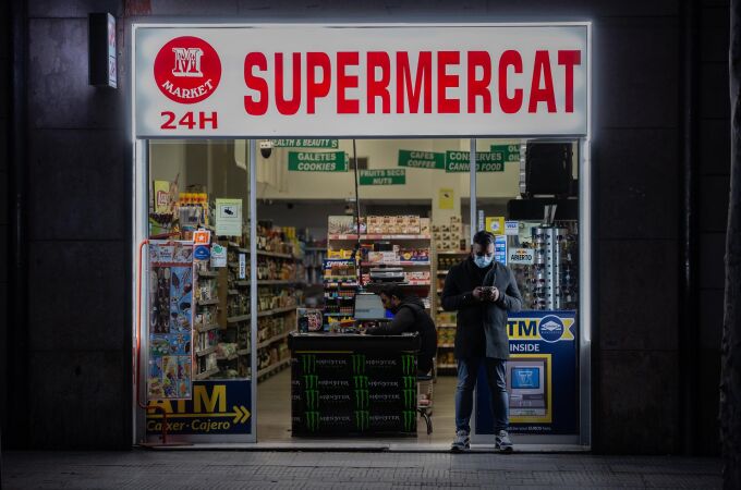 Imagen de un supermercado de Barcelona