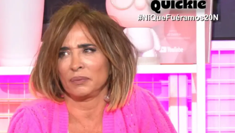 María Patiño en "Ni que fuéramos Shhh"